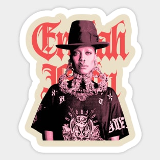 Badu Old School Pink Sticker